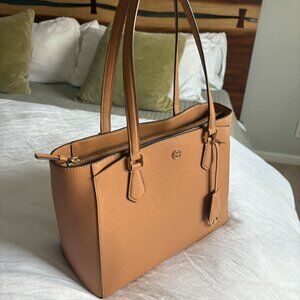 Tory Burch Robinson Leather Tote